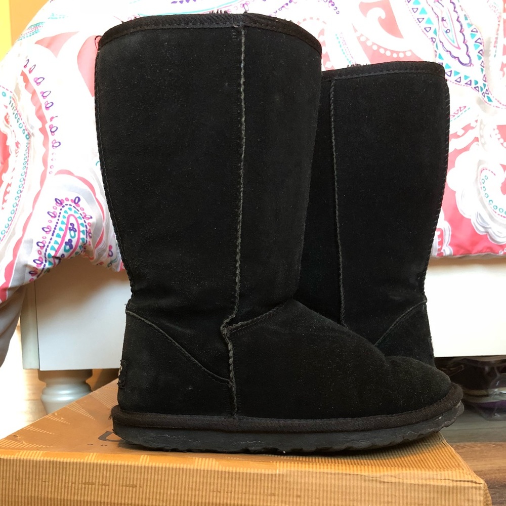 Women’s Classic Tall Black Ugg Boots